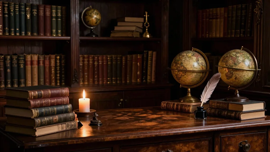 10 Dark Academia Desk Setups for a Moody Study Vibe
