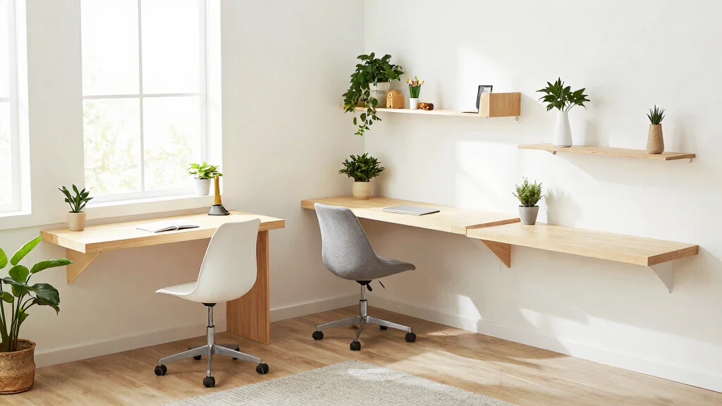 10 Floating Desk Ideas for Small Home Offices