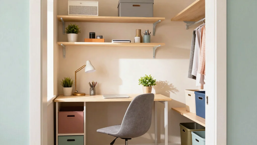 6 Things to Know Before Converting a Closet to an Office
