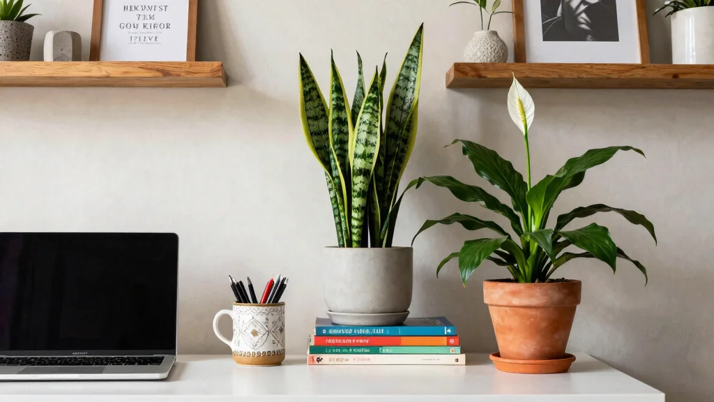 7 Best Low-Light Plants for a Home Office