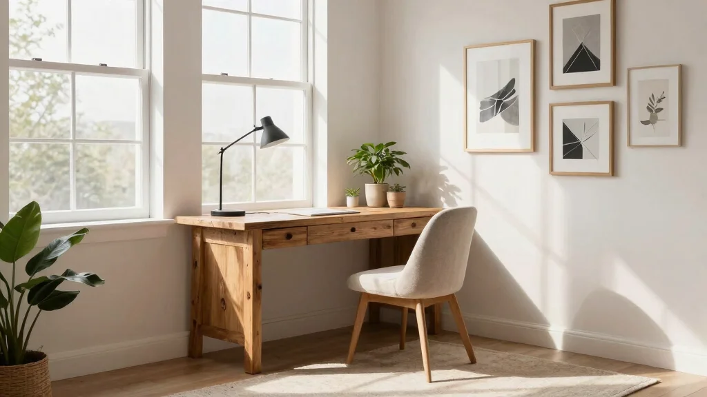8 Bright Office Nooks Built Under a Window