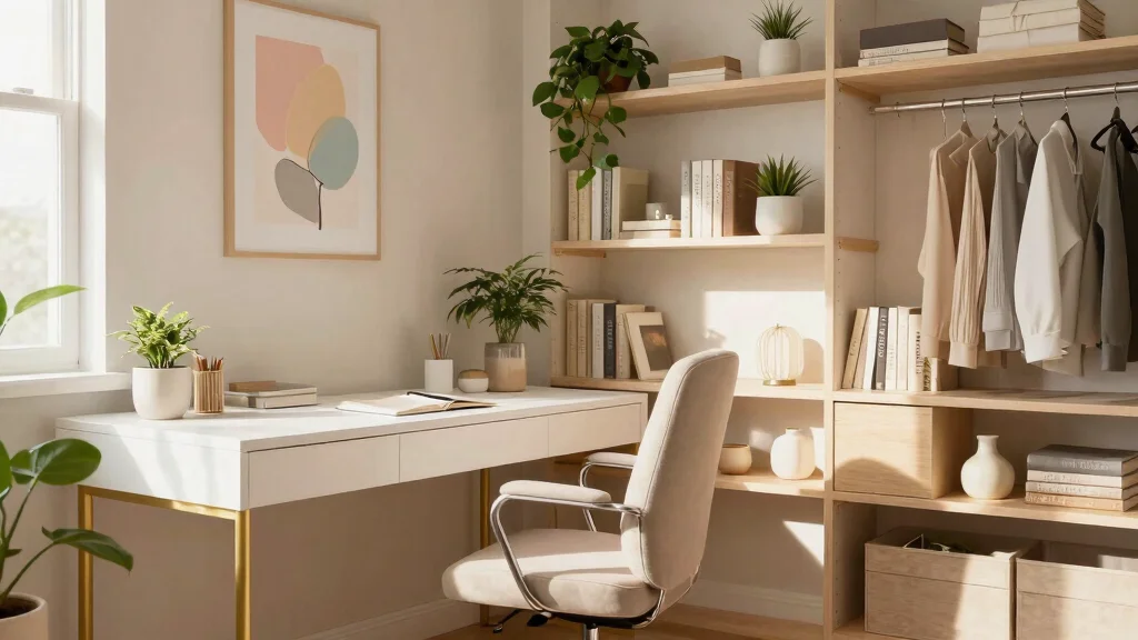 8 Cloffice Ideas: Stunning Closet-to-Office Makeovers