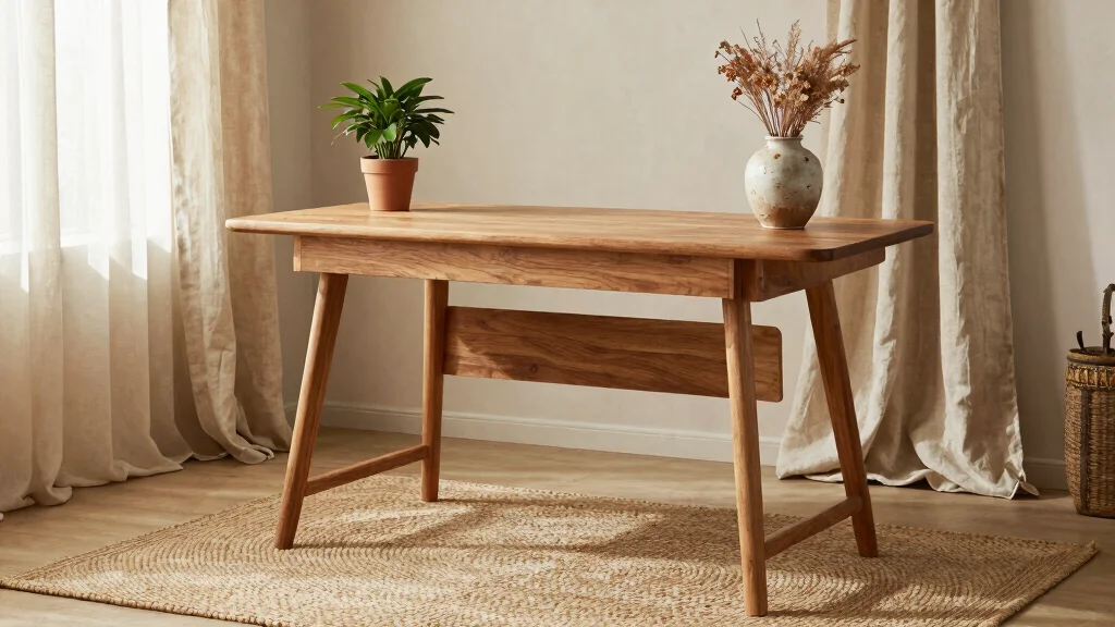 8 Earthy Home Office Decor Ideas With Wood and Linen