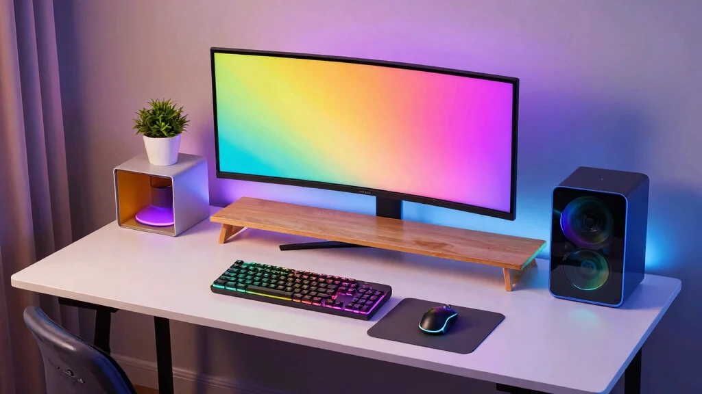 8 RGB Desk Setup Ideas for a Glowing Workspace