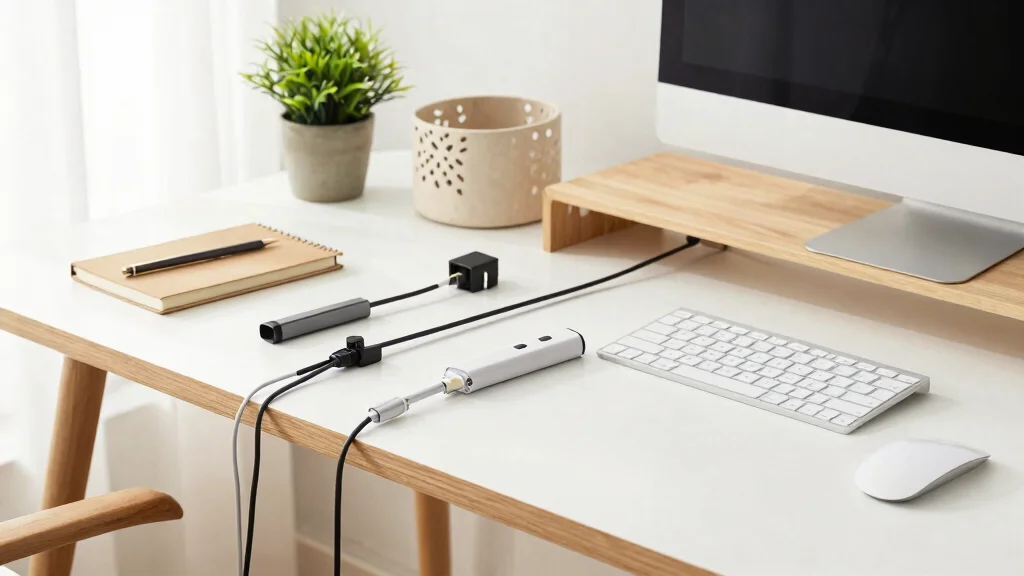 9 Cable Organization Ideas for a Tidy Desk