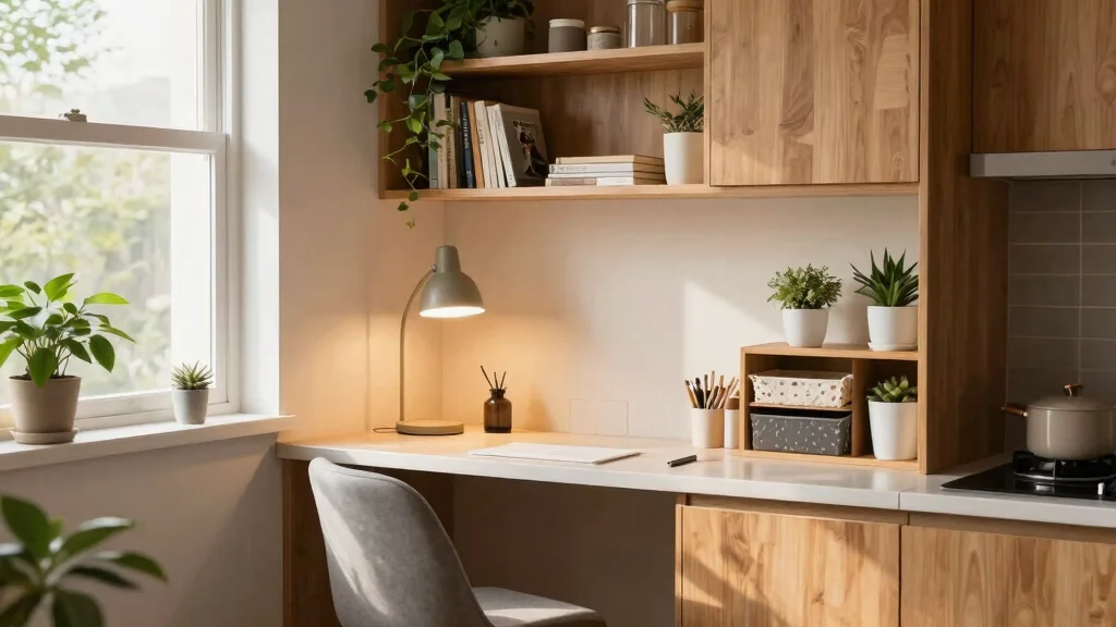 9 Kitchen Nook Office Ideas for Busy Households