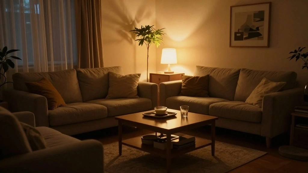 How to Add Warm Ambient Lighting Without Harsh Overheads