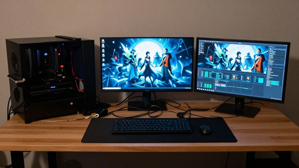 How to Hide Cables in a Gaming Desk Setup